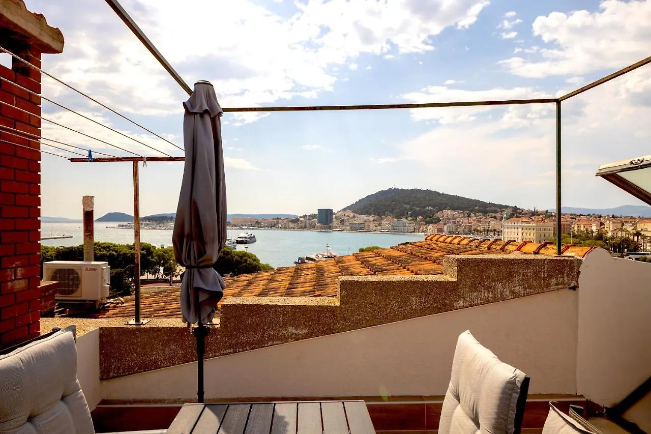 Luxury Apartment Olavia Rooftop Terrace & Seaview Split 0*,