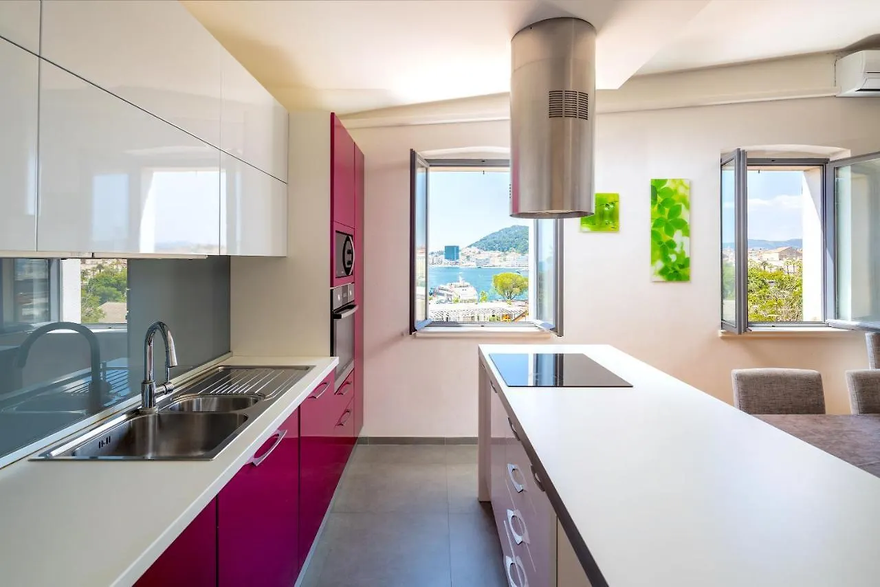 Luxury Apartment Olavia Rooftop Terrace & Seaview Split Horvátország