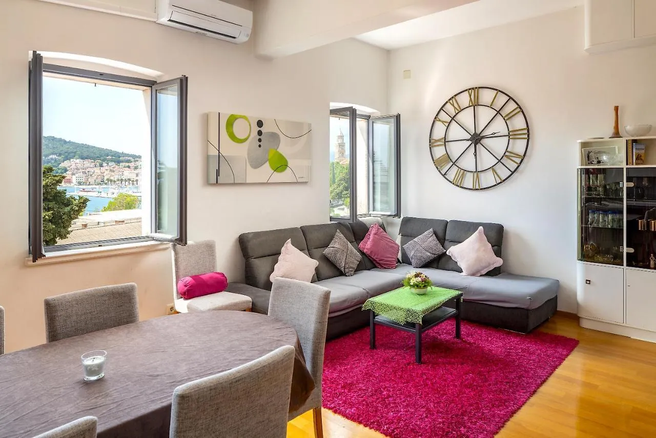 Luxury Apartment Olavia Rooftop Terrace & Seaview Split Horvátország
