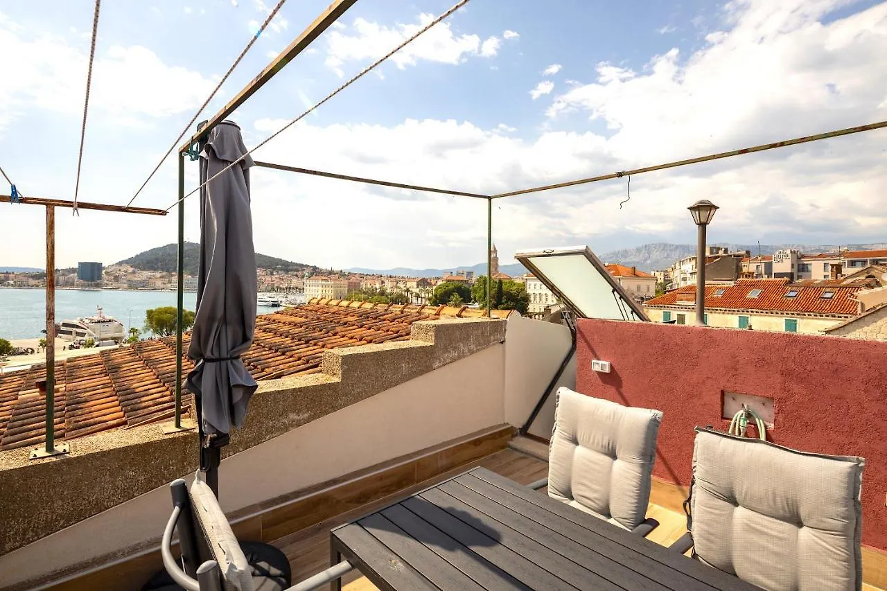 Luxury Apartment Olavia Rooftop Terrace & Seaview 스플리트